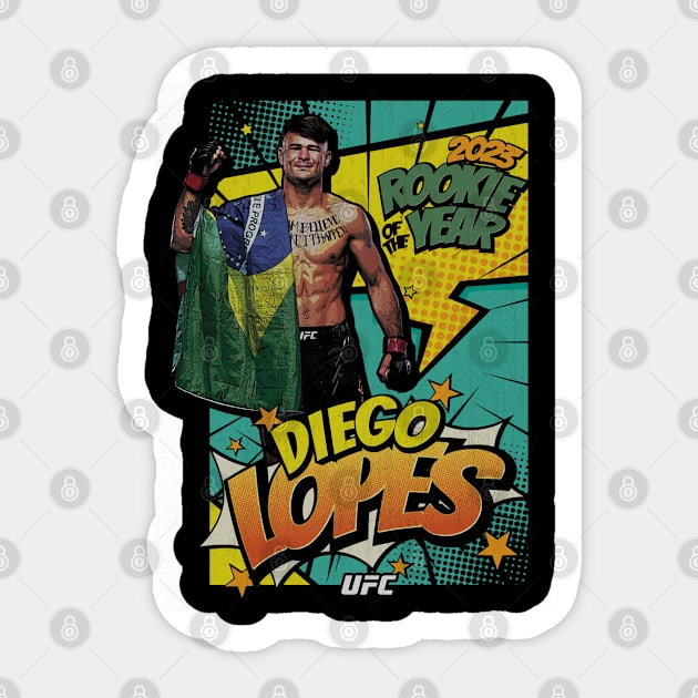 Diego Lopes Comic Book Sticker by artbygonzalez